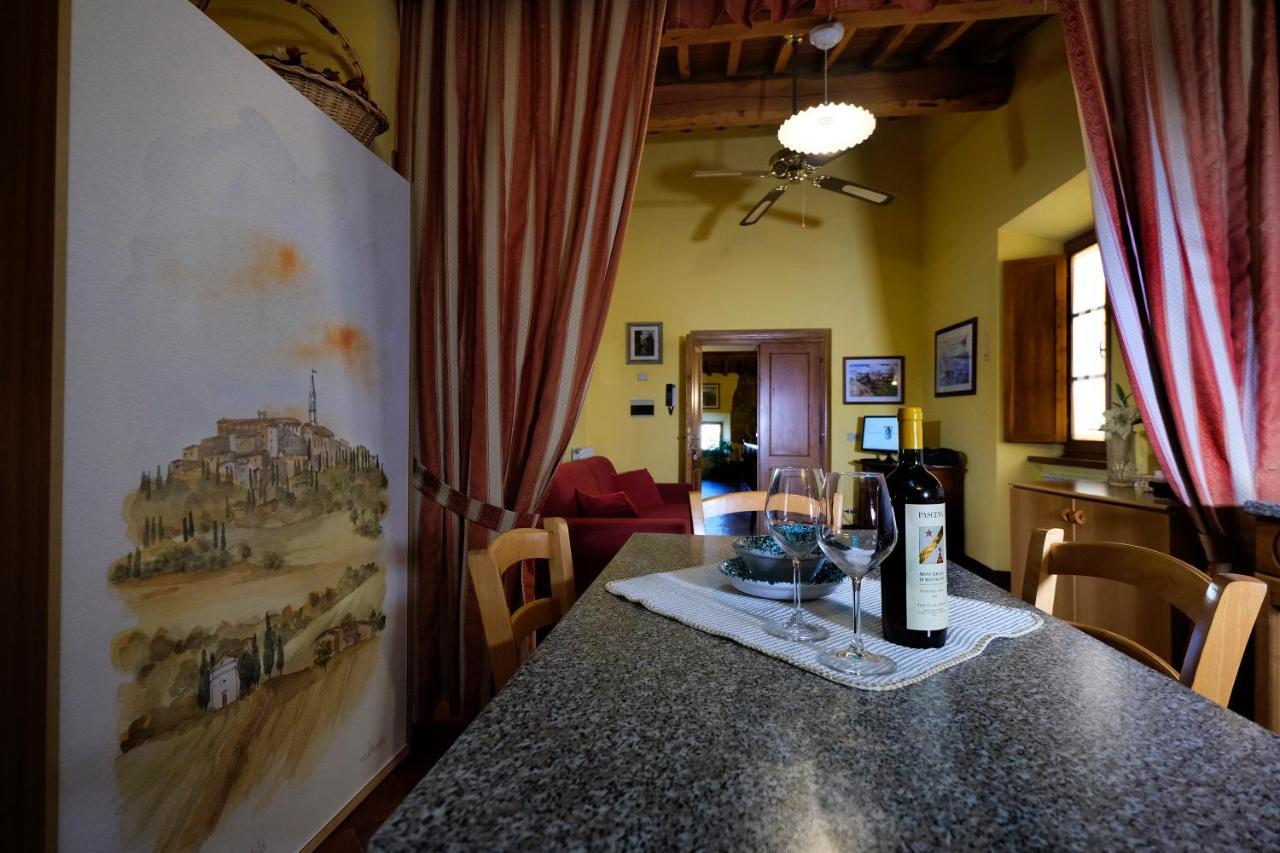 Casa Vacanze Oliviera Pienza Exteriör bild